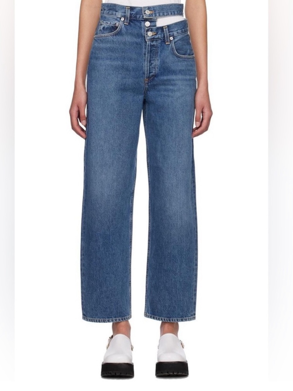 NWOT Agolde Broken Waist jeans 27